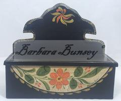 Orange Flower Match Safe