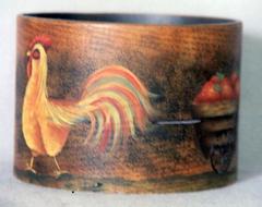 Rooster & Strawberry Cart