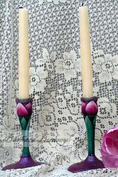 Tulip Candlesticks